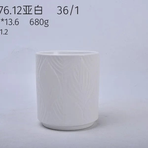 White_Ceramic_Planter_Pot_Living_Areas