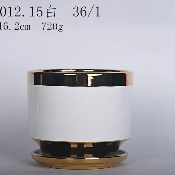 Ceramic_Modern_Solid_White_Planter_Pot