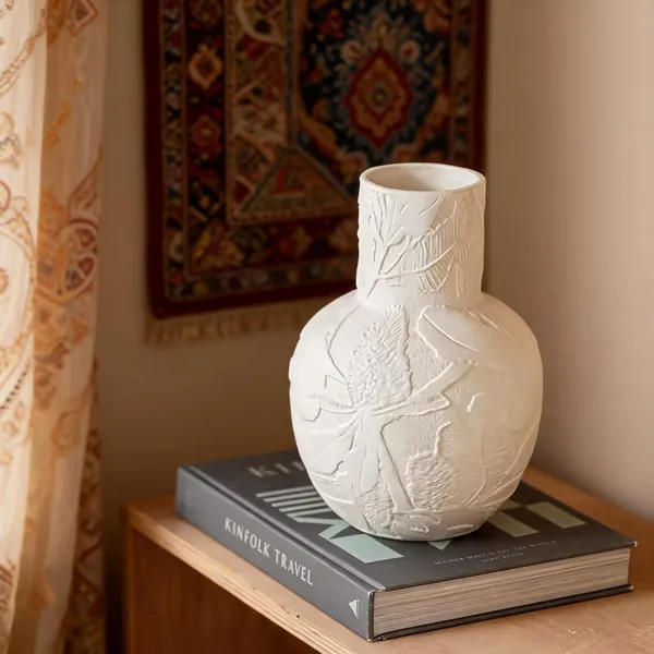 White_Ceramic_Vase_Living_Areas