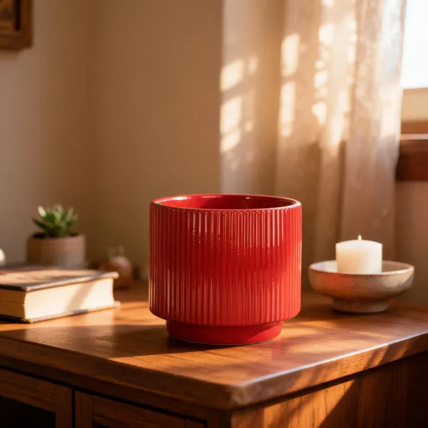 Red_Ceramic_Planter_Pot_Living_Areas