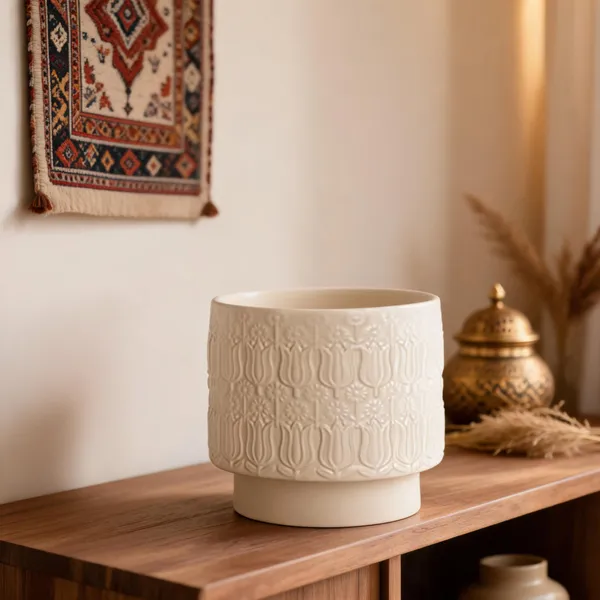 Cream_Ceramic_Planter_Pot_Living_Areas