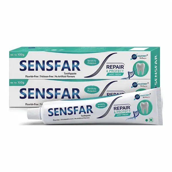Sensfar_Repair_Protect_Mint_Toothpaste_With_Triphala_Babul_-_Pack_of_2