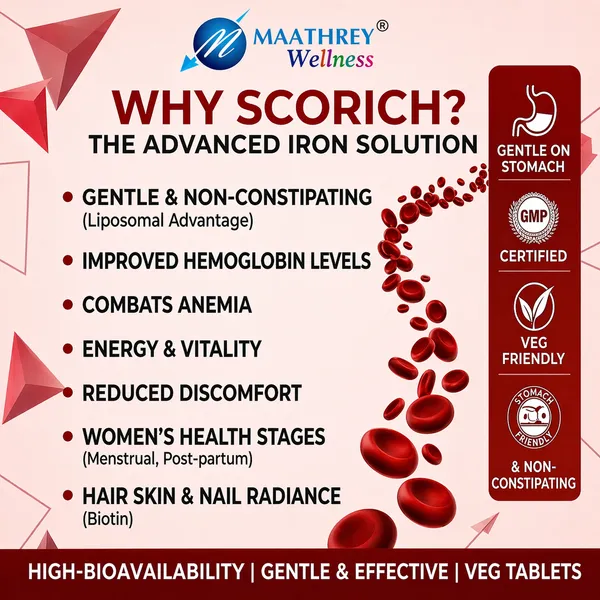 Scorich_Liposomal_Iron_Folic_Acid_B12_Tablets_For_Blood_Health