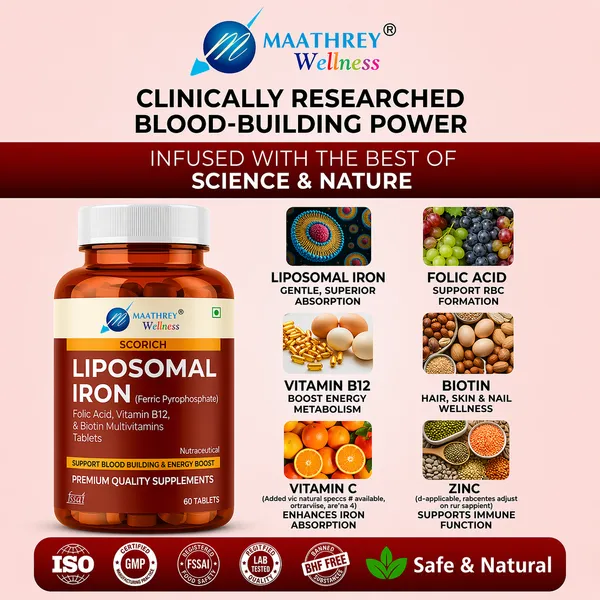Scorich_Liposomal_Iron_Folic_Acid_B12_Tablets_For_Blood_Health