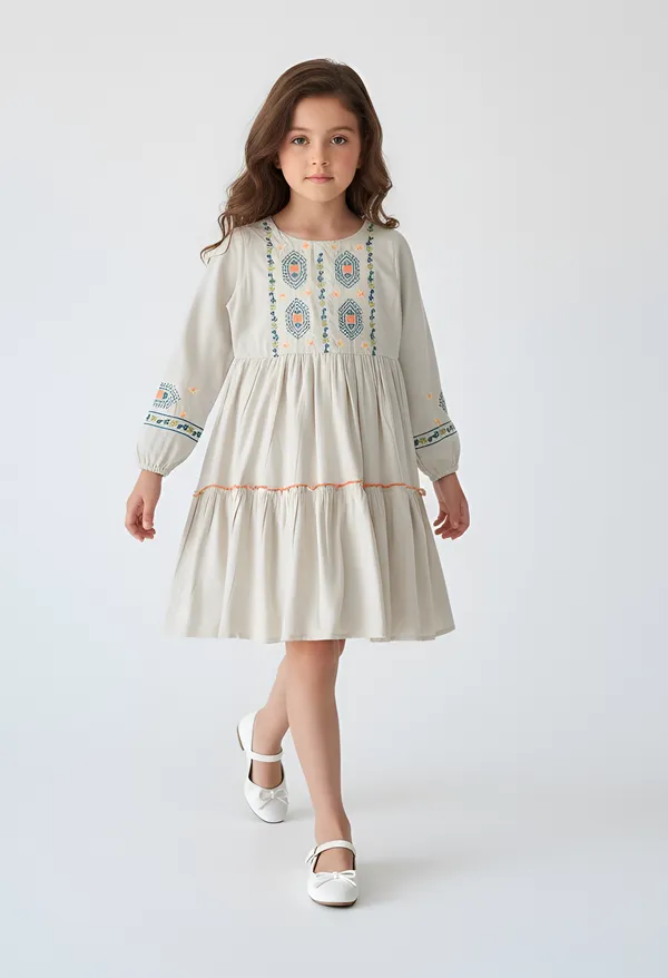 Bella_Moda_Cotton_Woven_Full_Sleeve_Floral_Embroidered_Fit_And_Flare_Dress_Beige