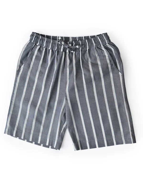 Bella_Moda_Cotton_Woven_Striped_Printed_Shirt_And_Shorts_Set