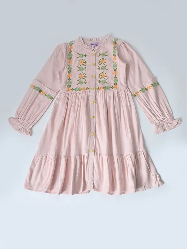 Bella_Moda_Cotton_Woven_Full_Peasant_Sleeves_Floral_Embroidered_Dress