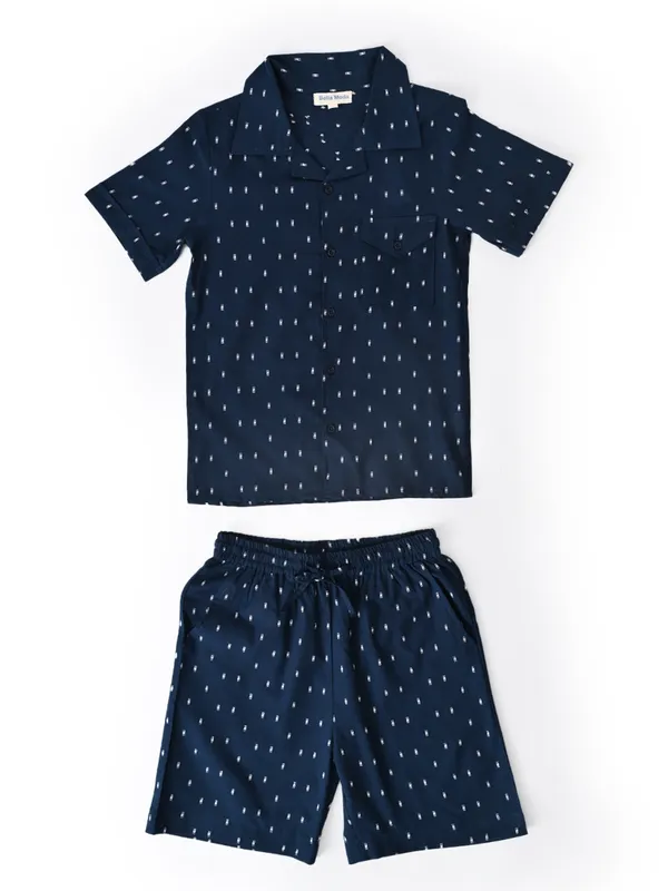 Bella_Moda_Boys_Printed_Half_Sleeve_Shirt_And_Shorts_Set