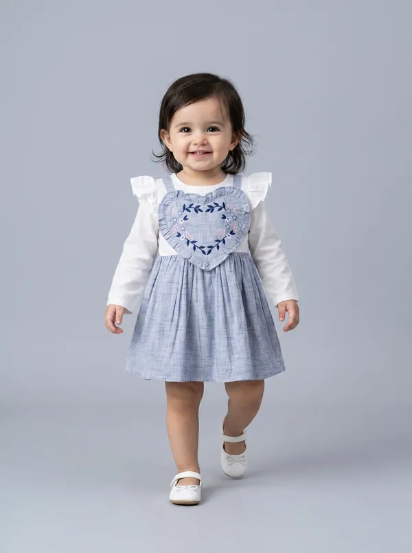 Girls_Floral_Embroidered_Cotton_Woven_Dress_With_Full_Sleeves_Blue
