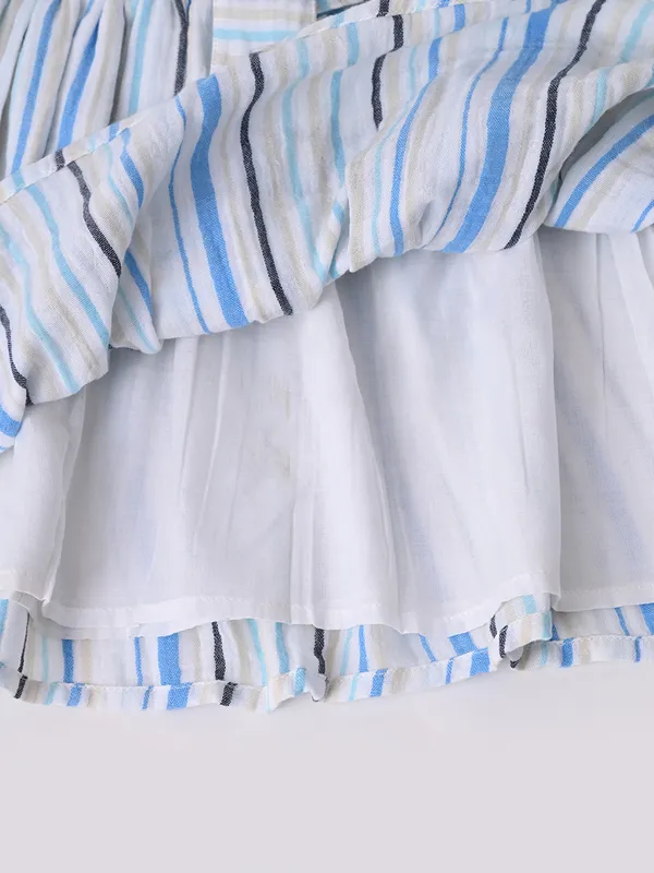 Bella_Moda_Baby_Girls_Striped_Dress_With_Shirt_Collar,_Pintuck_Detail_And_Waist_Tie