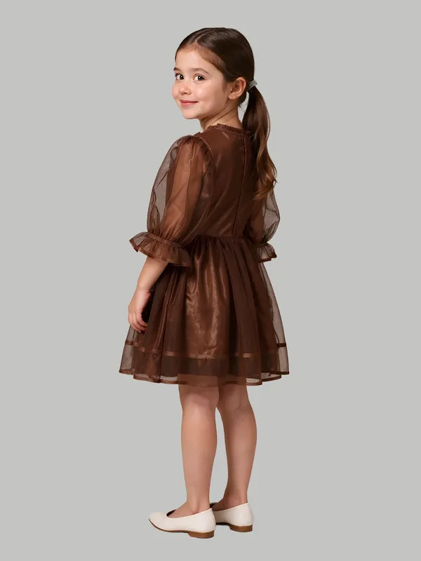Bella_Moda_Girls_Net_Premium_Party_Frock_With_Embroidery,_Full_Sleeves_And_Tassel_Belt