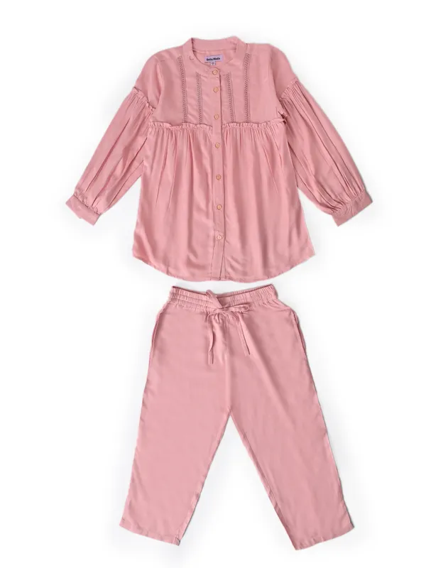 Bella_Moda_Cotton_Woven_Girls_Solid_Gathered_Yoke_Full_Sleeve_Top_With_Pants_Co_Ord_Set
