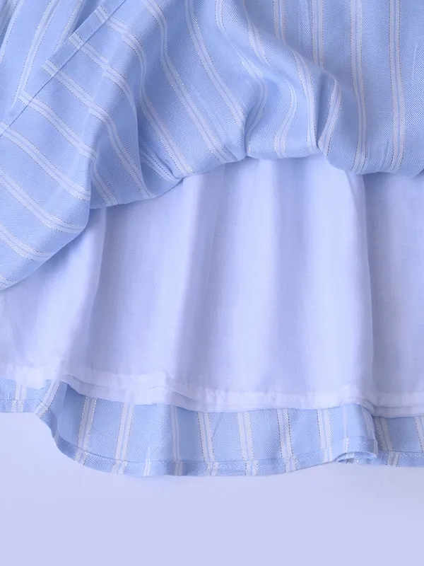 Bella_Moda_Baby_Girls_Striped_Dress_With_Peter_Pan_Collar_And_Bow_Detail
