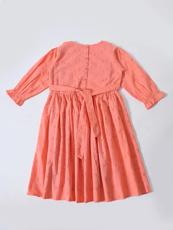 Bella_Moda_Cotton_Woven_Three_Fourth_Puffed_Sleeves_Floral_Designed_Dress