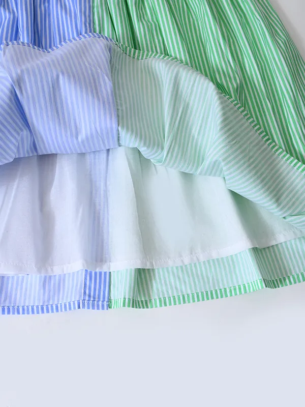 Bella_Moda_Cotton_Woven_Girls_Color_Block_Striped_Shirt_Dress_With_Waist_Tie_Belt
