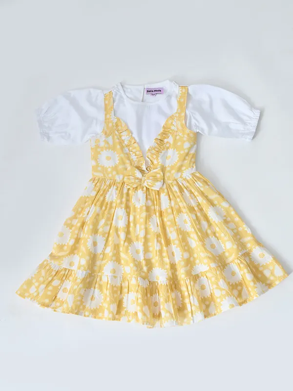 Bella_Moda_Cotton_Woven_Puff_Sleeve_Floral_Print_Fit_And_Flare_Dress