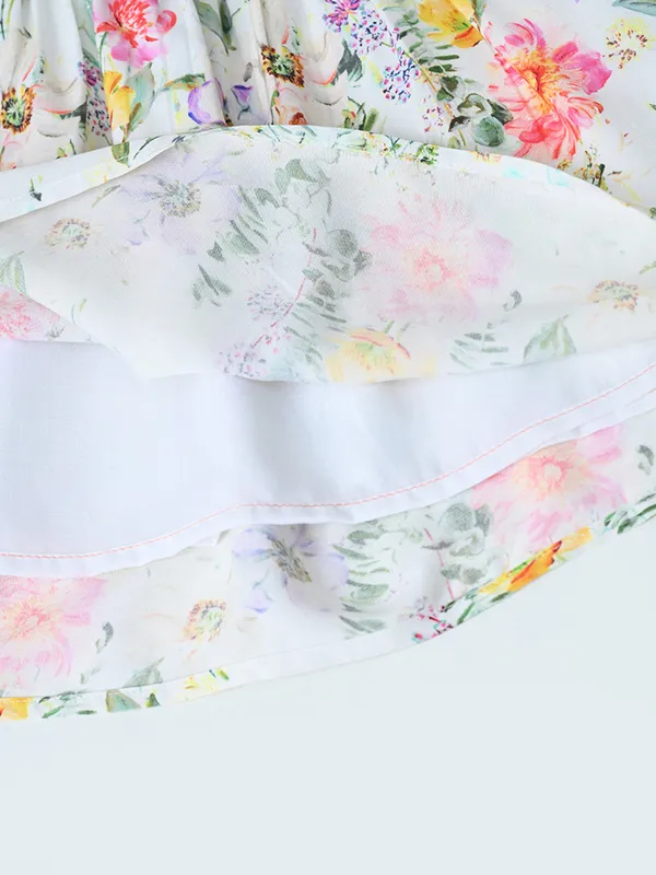Baby_Girls_Floral_Printed_Cotton_Woven_Dress_With_Bell_Sleeves_Green