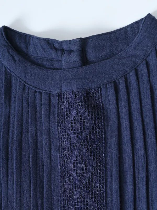 Bella_Moda_Cotton_Woven_Solid_Pleated_Yoke_Puff_Sleeve_Fit_And_Flare_Dress