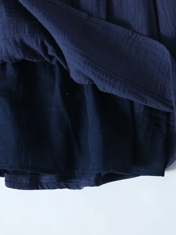 Bella_Moda_Cotton_Woven_Solid_Pleated_Yoke_Puff_Sleeve_Fit_And_Flare_Dress