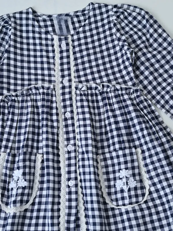 Baby_Girls_Checked_Cotton_Dress_With_Embroidered_Pockets_Black