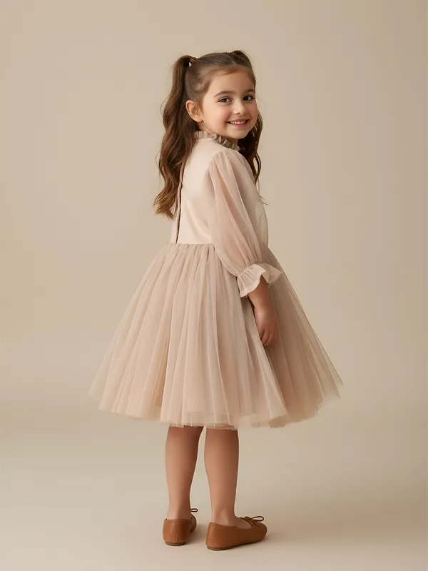 Bella_Moda_Girls_Net_Premium_Party_Frock_With_Embroidery,_Full_Sleeves_And_Tassel_Belt