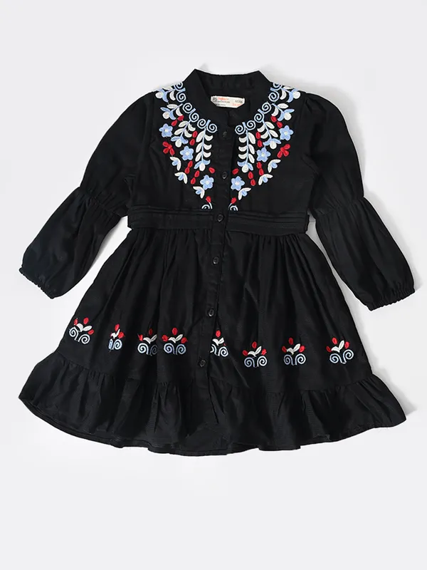 Bella_Moda_Cotton_Woven_Girls_Embroidered_Yoke_Full_Sleeve_Fit_And_Flare_Dress