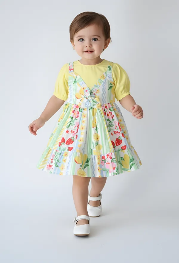 Bella_Moda_Cotton_Woven_Puff_Sleeve_Floral_Print_Fit_And_Flare_Dress