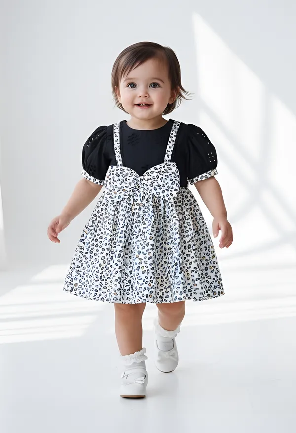 Bella_Moda_Baby_Girls_Animal_Print_Dress_With_Layered_Look_And_Bow_Accent