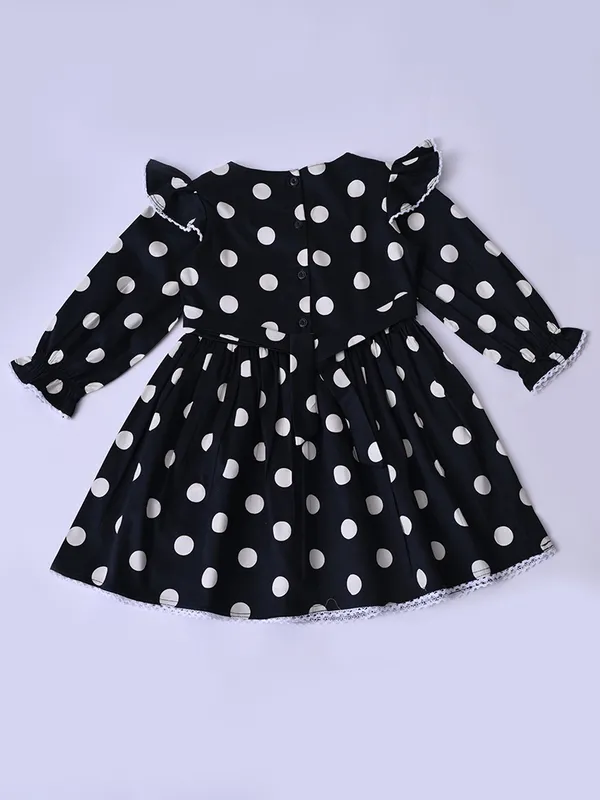 Bella_Moda_Baby_Girls_Polka_Dot_Dress_With_Contrast_Yoke_And_Flared_Fit
