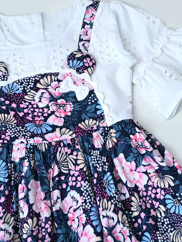 Baby_Girls_Floral_Printed_Cotton_Woven_Dress_With_Bell_Sleeves_White
