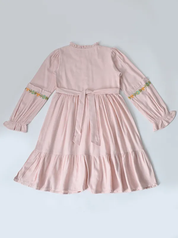 Bella_Moda_Cotton_Woven_Full_Peasant_Sleeves_Floral_Embroidered_Dress
