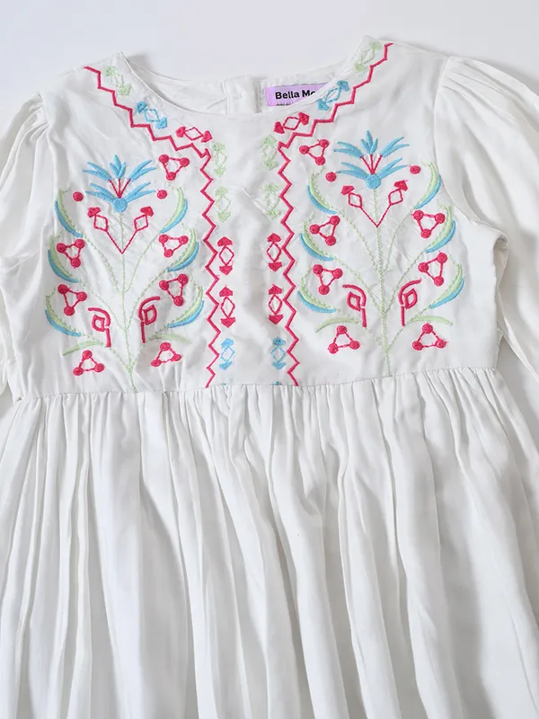 Bella_Moda_Cotton_Woven_Girls_Embroidered_Flared_Dress_With_Waist_Tie