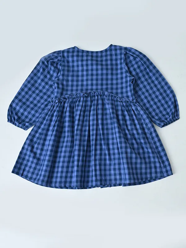 Baby_Girls_Checked_Cotton_Dress_With_Embroidered_Pockets_Navy_Blue