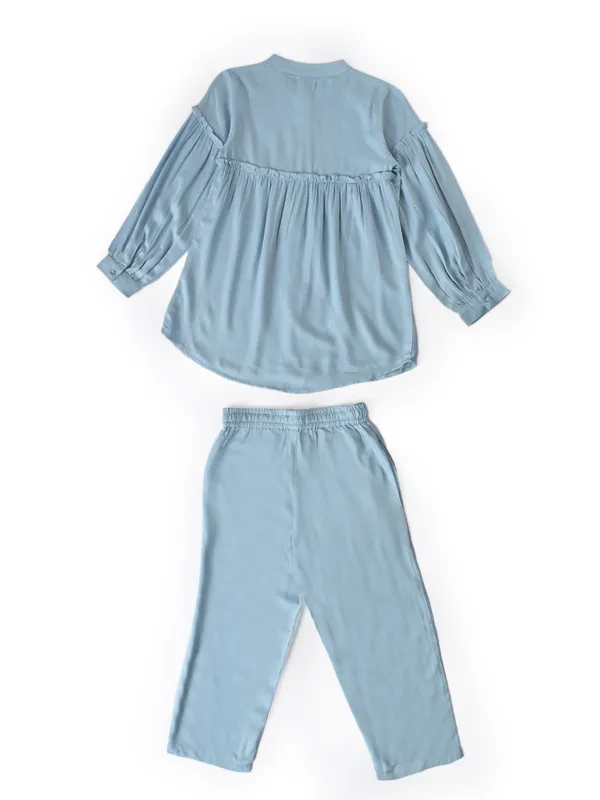 Bella_Moda_Cotton_Woven_Girls_Solid_Gathered_Yoke_Full_Sleeve_Top_With_Pants_Co_Ord_Set