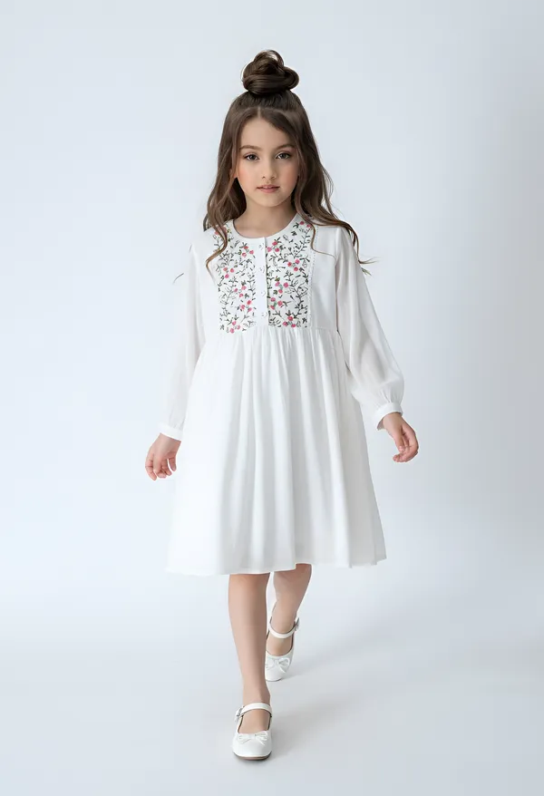 Bella_Moda_Cotton_Woven_Full_Puffed_Sleeves_Floral_Embroidered_Dress