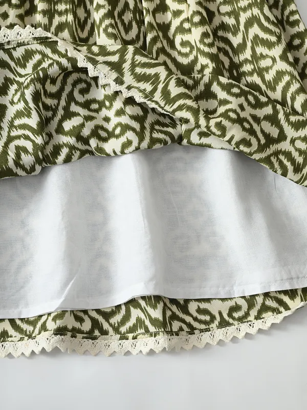 Bella_Moda_Cotton_Full_Sleeeves_Fit_And_Flare_Printed_Dress_Green