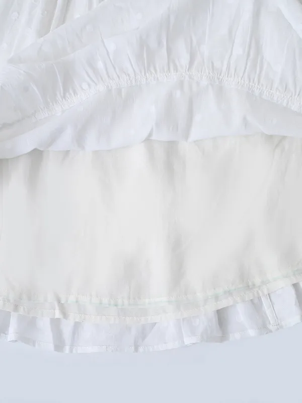 Girls_Cotton_Woven_Dress_With_Aari_Work_Embroidered_Yoke_And_Puff_Sleeves_White