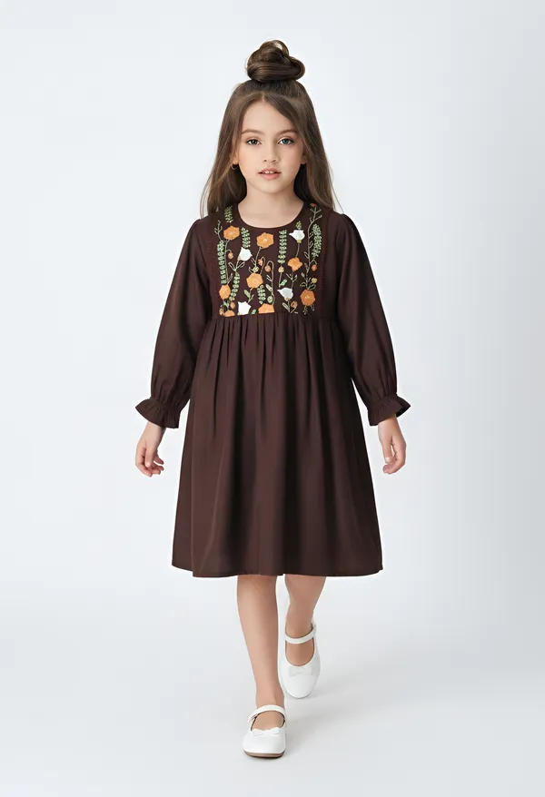 Bella_Moda_Cotton_Woven_Full_Puffed_Sleeves_Floral_Embroidered_Dress