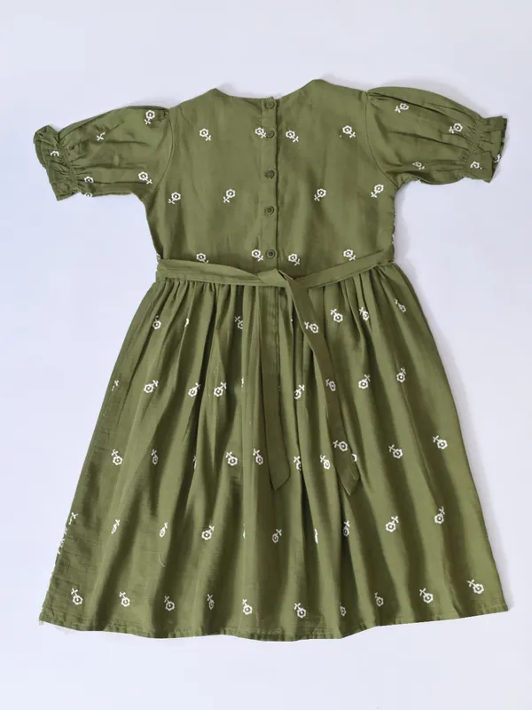 Bella_Moda_Cotton_Woven_Half_Puffed_Sleeves_Floral_Embroidered_Dress