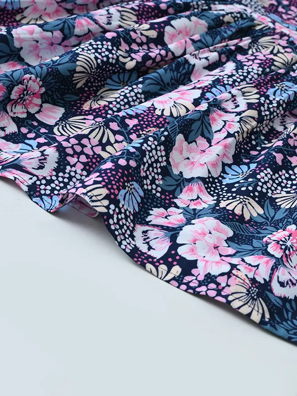 Baby_Girls_Floral_Printed_Cotton_Woven_Dress_With_Bell_Sleeves_White