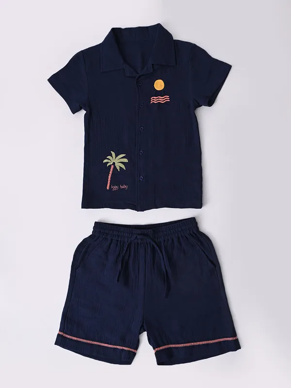 Bella_Moda_Cotton_Woven_Boys_Embroidered_Clothing_Set_Navy_Blue