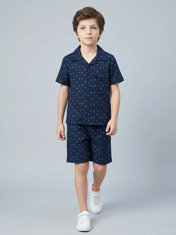 Bella_Moda_Boys_Printed_Half_Sleeve_Shirt_And_Shorts_Set