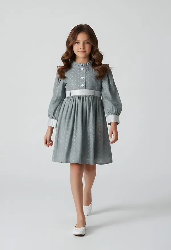 Bella_Moda_Cotton_Woven_Girls_Floral_Print_Ruffled_Neck_Cotton_Dress