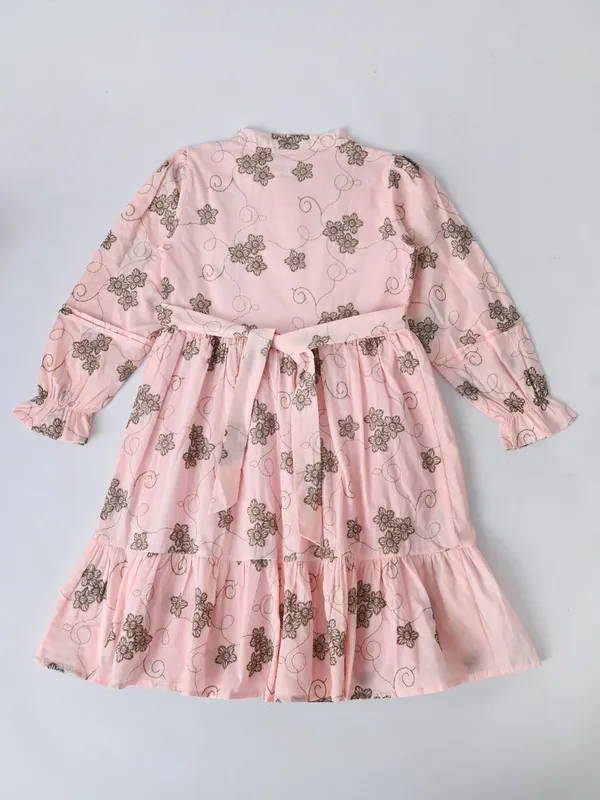 Bella_Moda_Cotton_Woven_Floral_Printed_Mandarin_Collar_Full_Sleeve_Fit_And_Flare_Dress