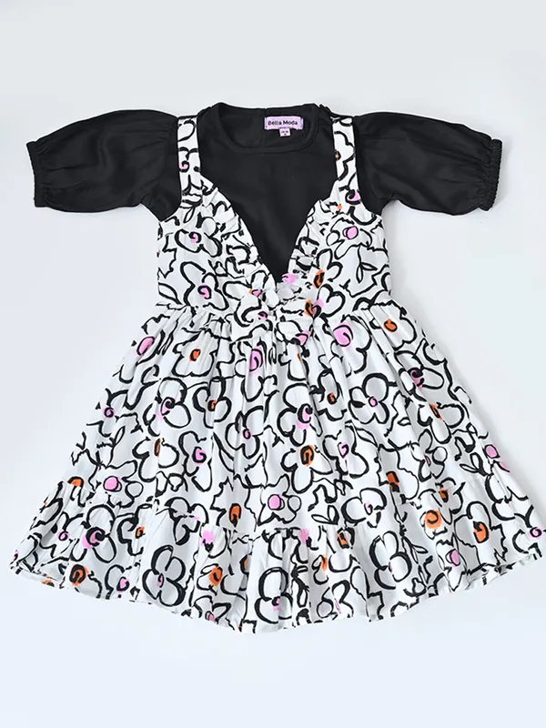 Bella_Moda_Cotton_Woven_Puff_Sleeve_Floral_Print_Fit_And_Flare_Dress