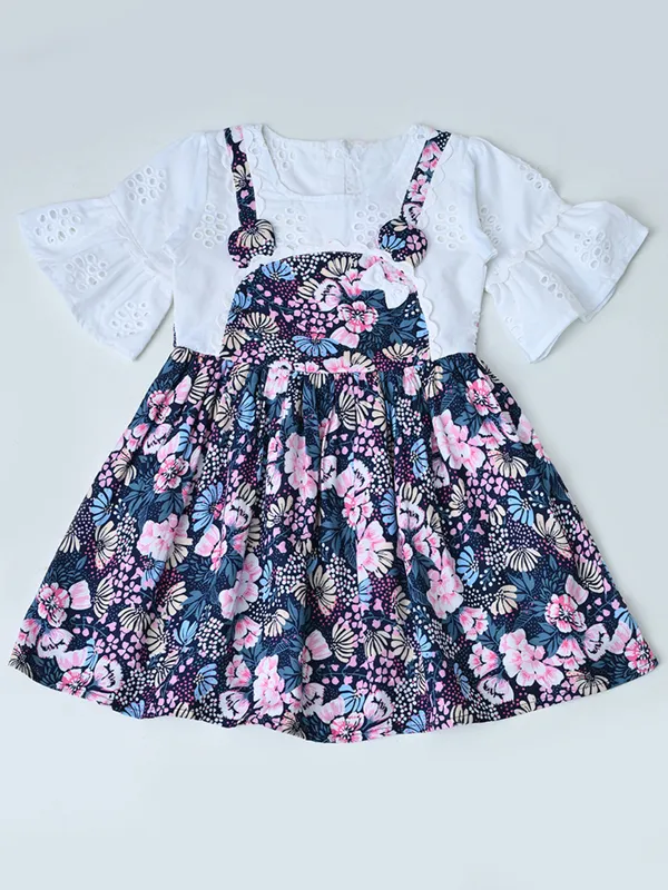 Baby_Girls_Floral_Printed_Cotton_Woven_Dress_With_Bell_Sleeves_White