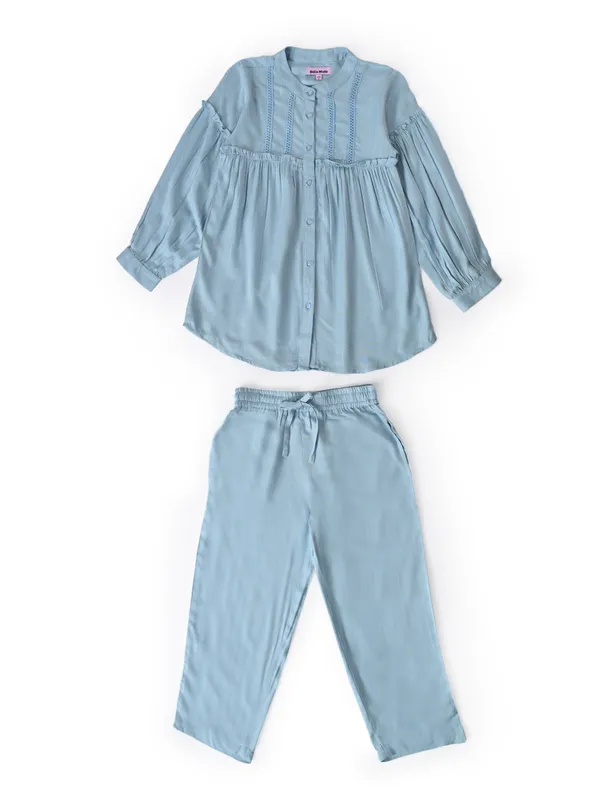 Bella_Moda_Cotton_Woven_Girls_Solid_Gathered_Yoke_Full_Sleeve_Top_With_Pants_Co_Ord_Set