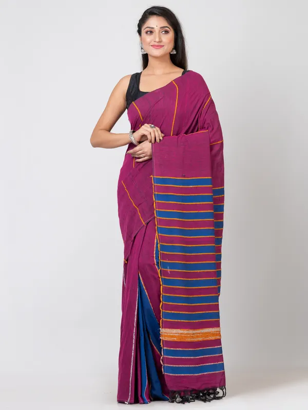 Maroon_Handloom__Saree_For_Women
