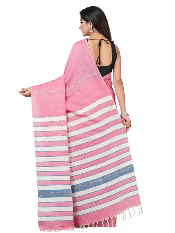 Pink_Handloom__Saree_For_Women