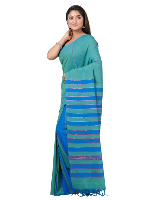 Blue_Handloom__Saree_For_Women